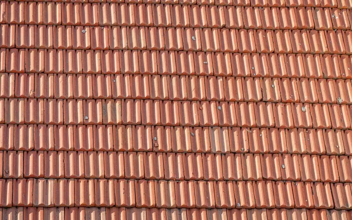 Detail strešnej krytiny